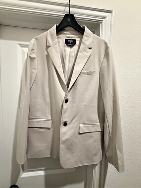 Rhone Commuter Slim Blazer Men's Stone Blazer